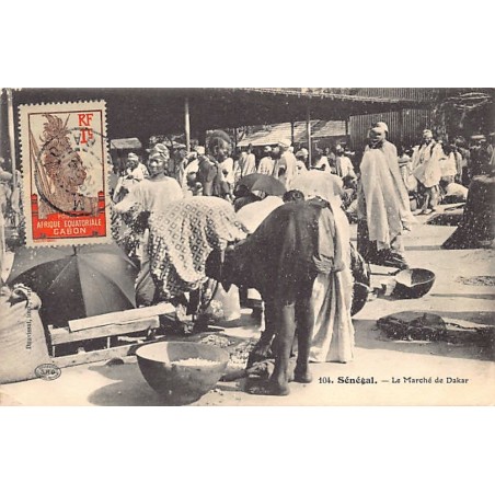 Rare collectable postcards of SENEGAL. Vintage Postcards of SENEGAL
