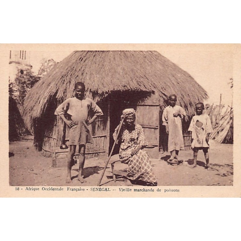 Rare collectable postcards of SENEGAL. Vintage Postcards of SENEGAL