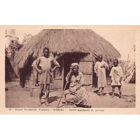 Rare collectable postcards of SENEGAL. Vintage Postcards of SENEGAL