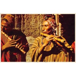 PERU - Dpto. Del Cuzco - Indioas peruanos tocando la quena - Ed. Udo Schack 135