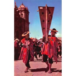 Peru - CUZCO - Musicos indigenas en la fiesta del Inti Raimi, 24 de Junio - Ed. Swiss Foto 1402