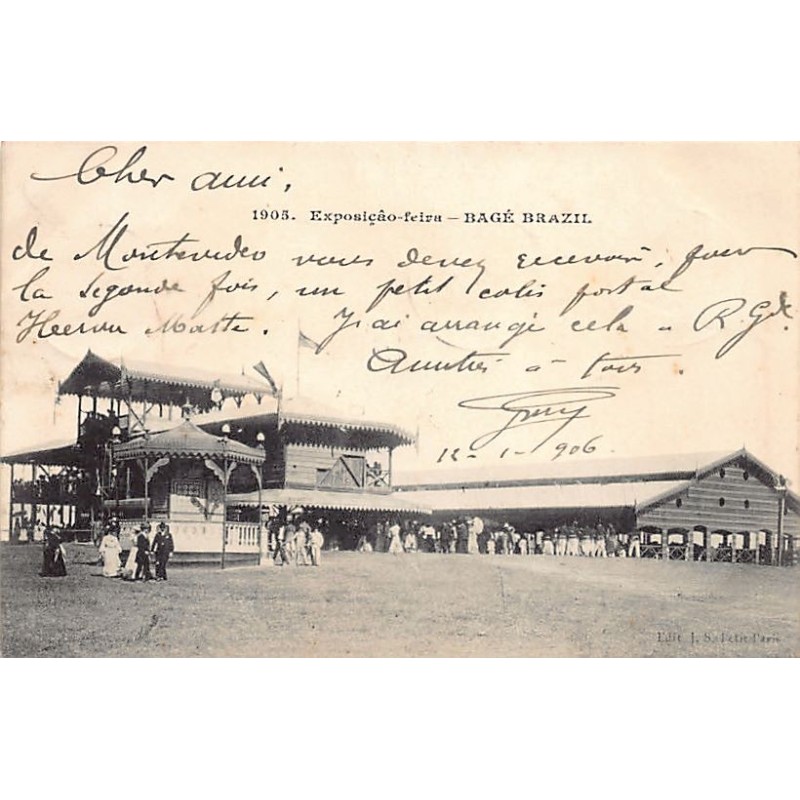 Rare collectable postcards of BRAZIL. Vintage Postcards of BRAZIL