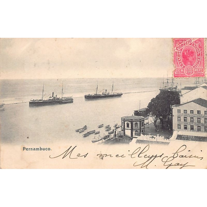 Rare collectable postcards of BRAZIL. Vintage Postcards of BRAZIL