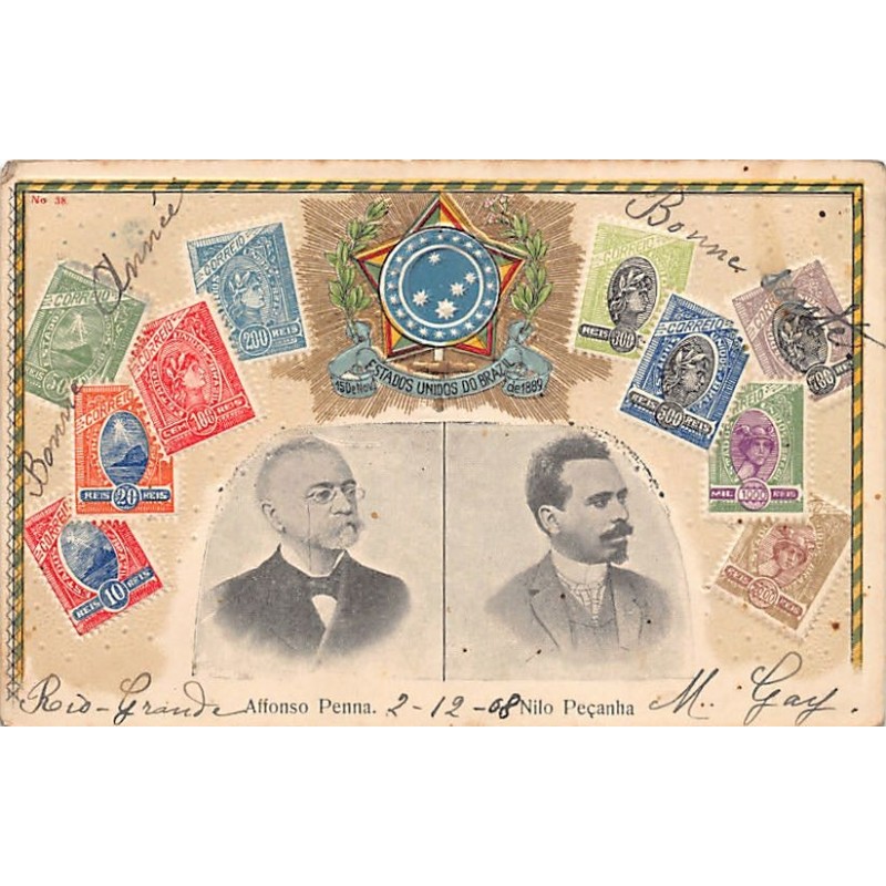 Rare collectable postcards of BRAZIL. Vintage Postcards of BRAZIL