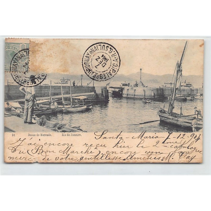 Rare collectable postcards of BRAZIL. Vintage Postcards of BRAZIL