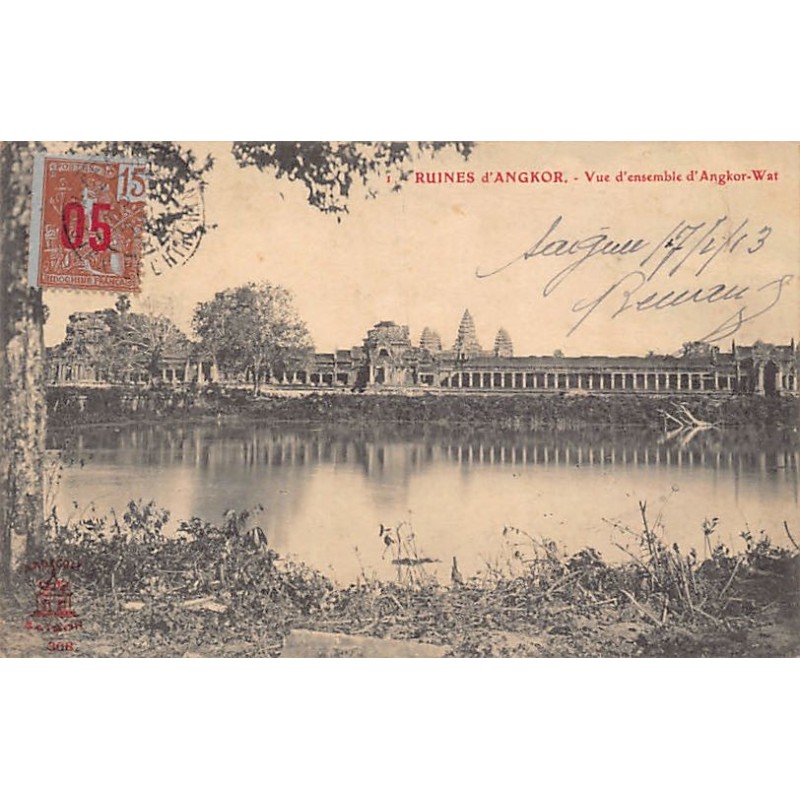 Rare collectable postcards of CAMBODIA. Vintage Postcards of CAMBODIA