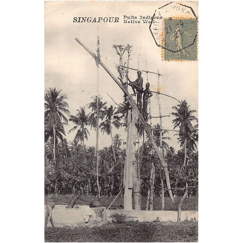 Rare collectable postcards of SINGAPORE. Vintage Postcards of SINGAPORE