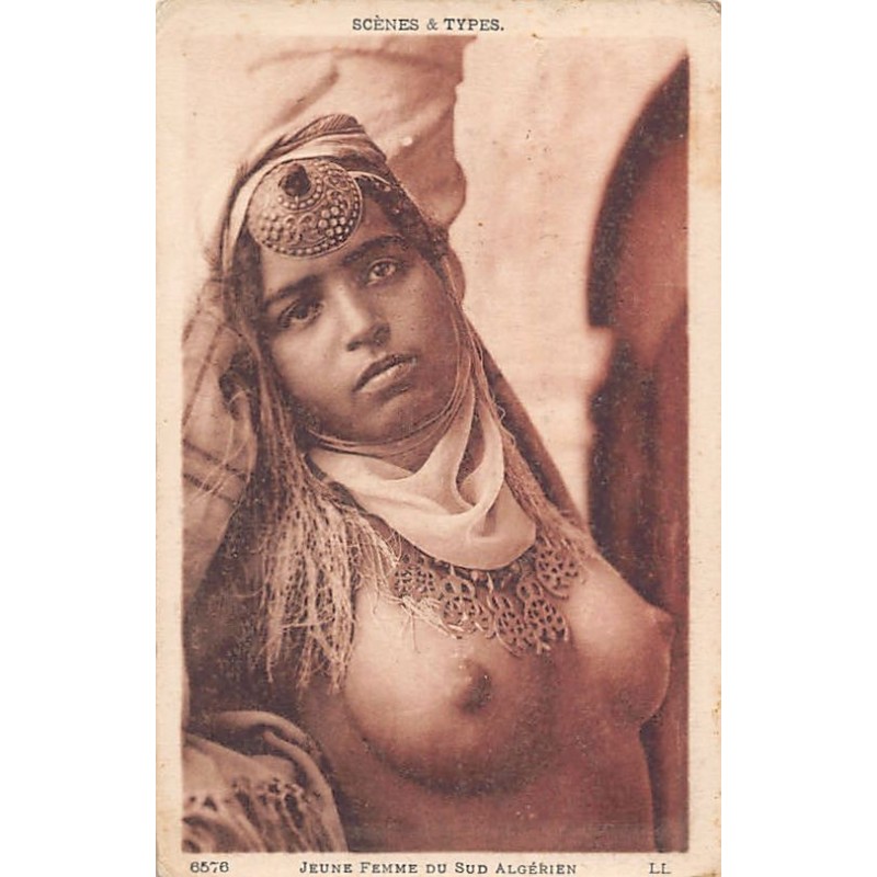 Rare collectable postcards of ETHNIC NUDE. Vintage Postcards of ETHNIC NUDE