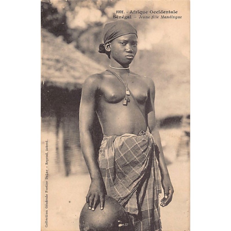 Rare collectable postcards of ETHNIC NUDE. Vintage Postcards of ETHNIC NUDE