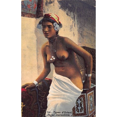 Rare collectable postcards of ETHNIC NUDE. Vintage Postcards of ETHNIC NUDE