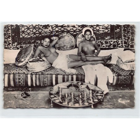 Rare collectable postcards of ETHNIC NUDE. Vintage Postcards of ETHNIC NUDE