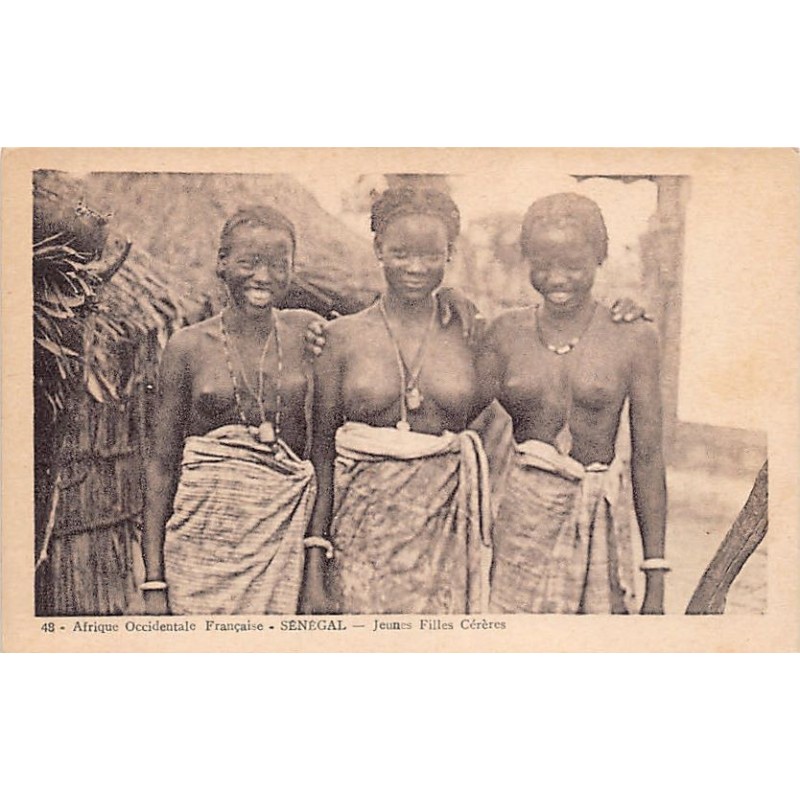 Rare collectable postcards of ETHNIC NUDE. Vintage Postcards of ETHNIC NUDE