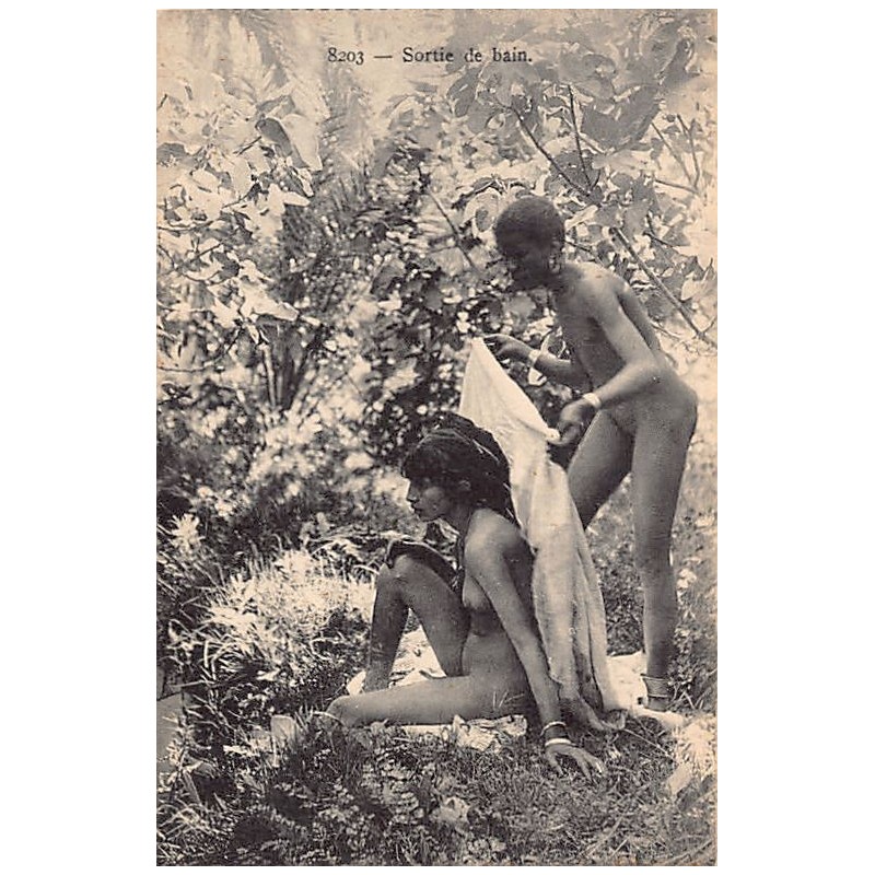 Rare collectable postcards of ETHNIC NUDE. Vintage Postcards of ETHNIC NUDE