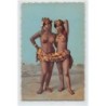 Rare collectable postcards of ETHNIC NUDE. Vintage Postcards of ETHNIC NUDE