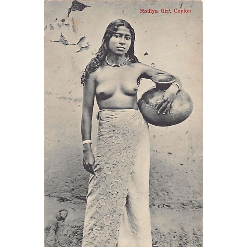 Rare collectable postcards of ETHNIC NUDE. Vintage Postcards of ETHNIC NUDE