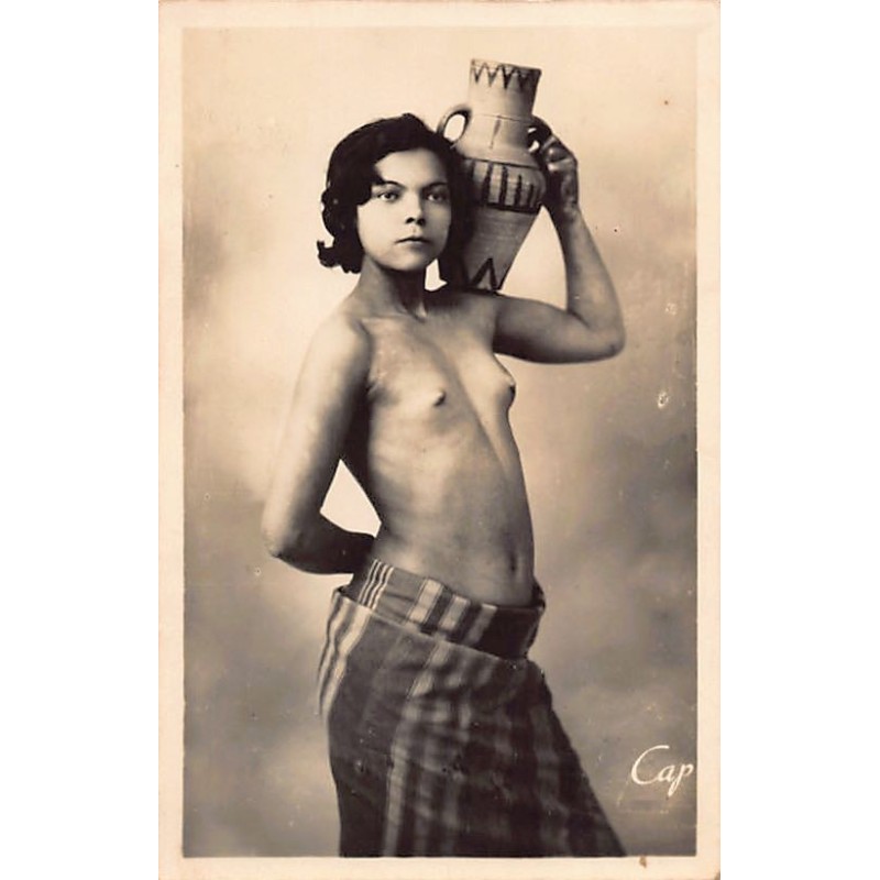 Rare collectable postcards of ETHNIC NUDE. Vintage Postcards of ETHNIC NUDE