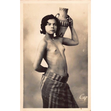 Rare collectable postcards of ETHNIC NUDE. Vintage Postcards of ETHNIC NUDE