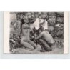 Rare collectable postcards of ETHNIC NUDE. Vintage Postcards of ETHNIC NUDE
