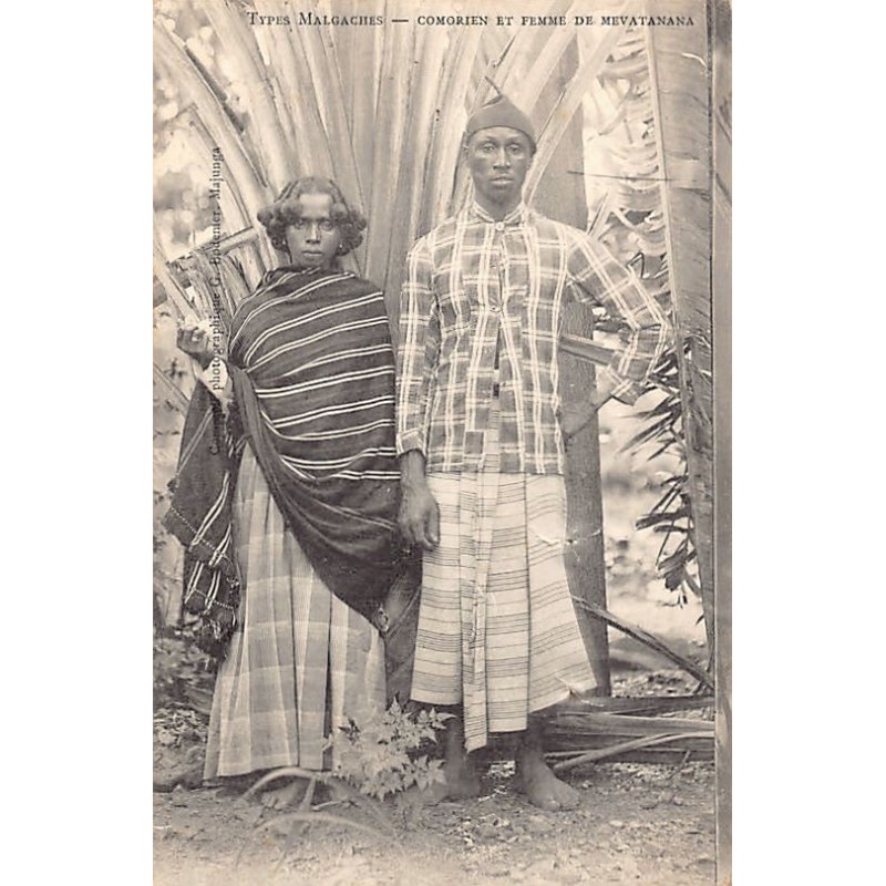 COMORES - Comorien et sa femme de Mevatanana - Ed. G. Bodemer