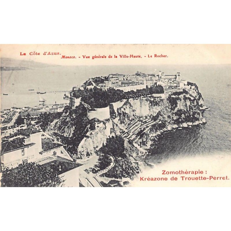Rare collectable postcards of MONACO. Vintage Postcards of MONACO