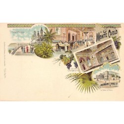 Rare collectable postcards of MONACO. Vintage Postcards of MONACO