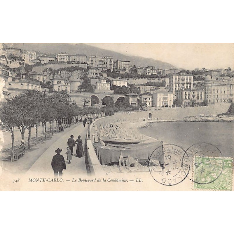 Rare collectable postcards of MONACO. Vintage Postcards of MONACO