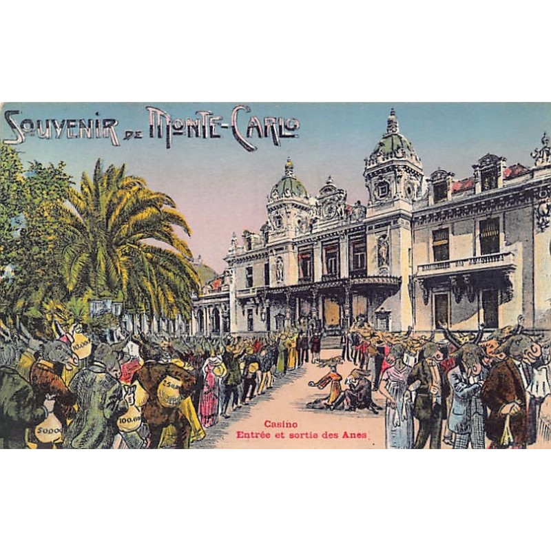 Rare collectable postcards of MONACO. Vintage Postcards of MONACO