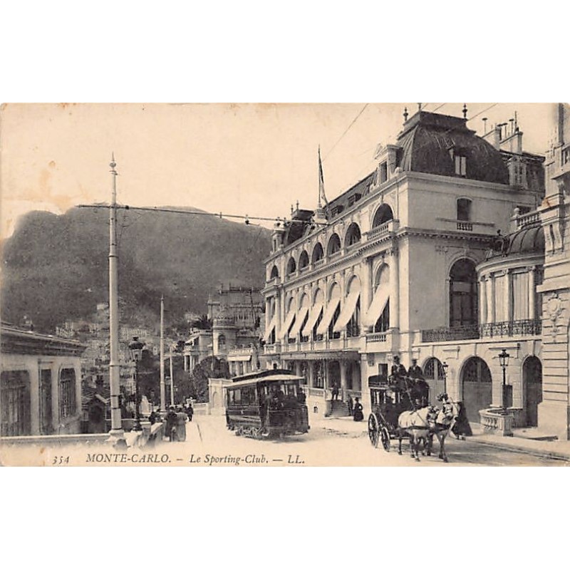 Rare collectable postcards of MONACO. Vintage Postcards of MONACO