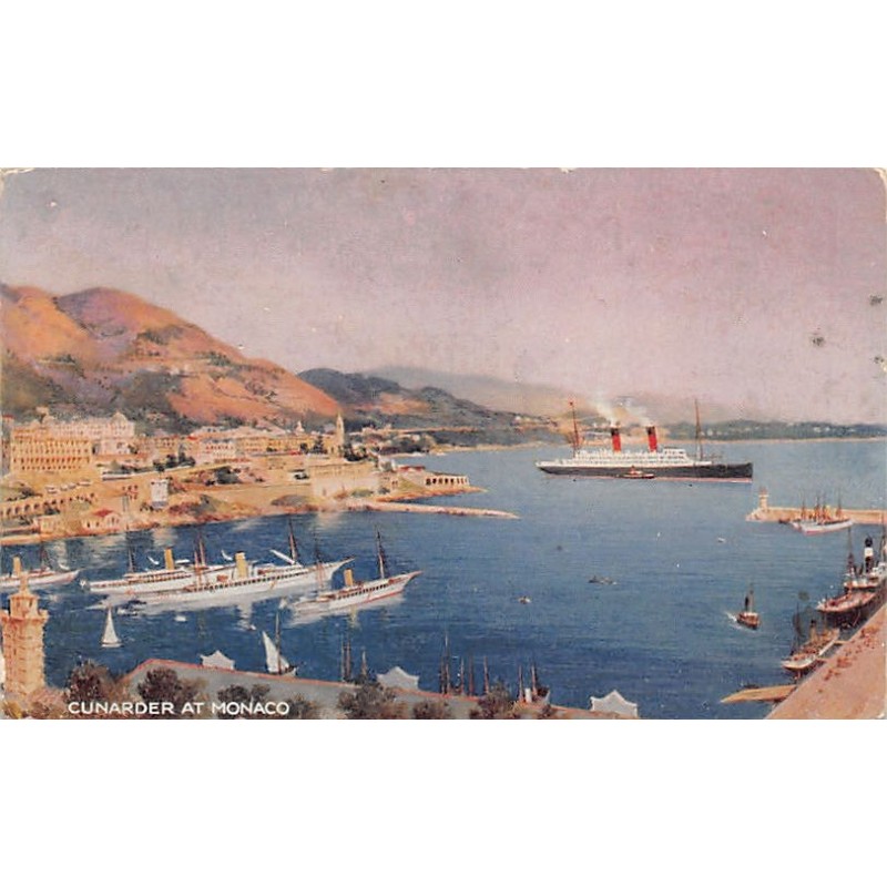 Rare collectable postcards of MONACO. Vintage Postcards of MONACO