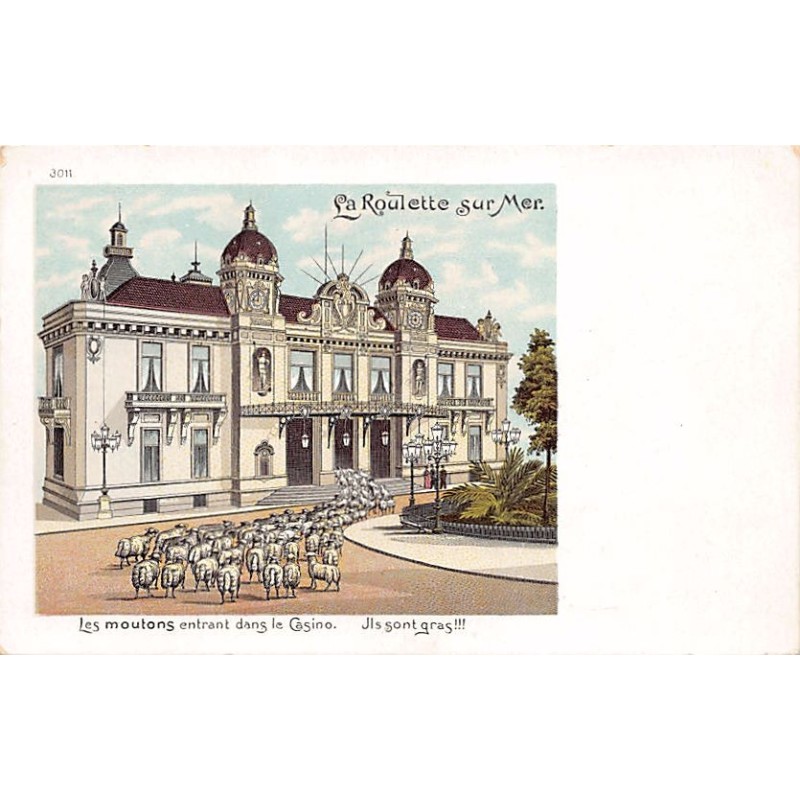 Rare collectable postcards of MONACO. Vintage Postcards of MONACO