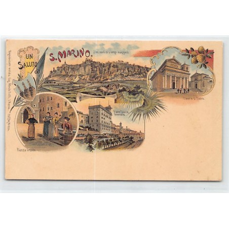 Rare collectable postcards of SAN MARINO. Vintage Postcards of SAN MARINO