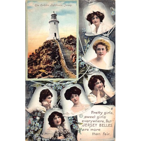 Rare collectable postcards of JERSEY. Vintage Postcards of JERSEY