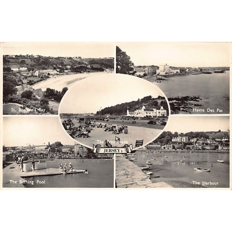 Rare collectable postcards of JERSEY. Vintage Postcards of JERSEY