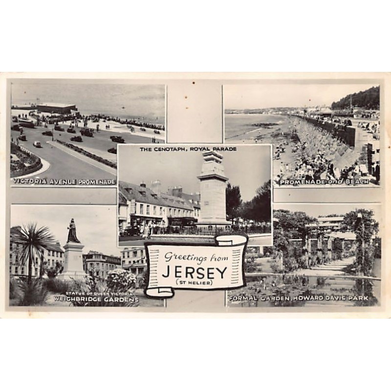 Rare collectable postcards of JERSEY. Vintage Postcards of JERSEY