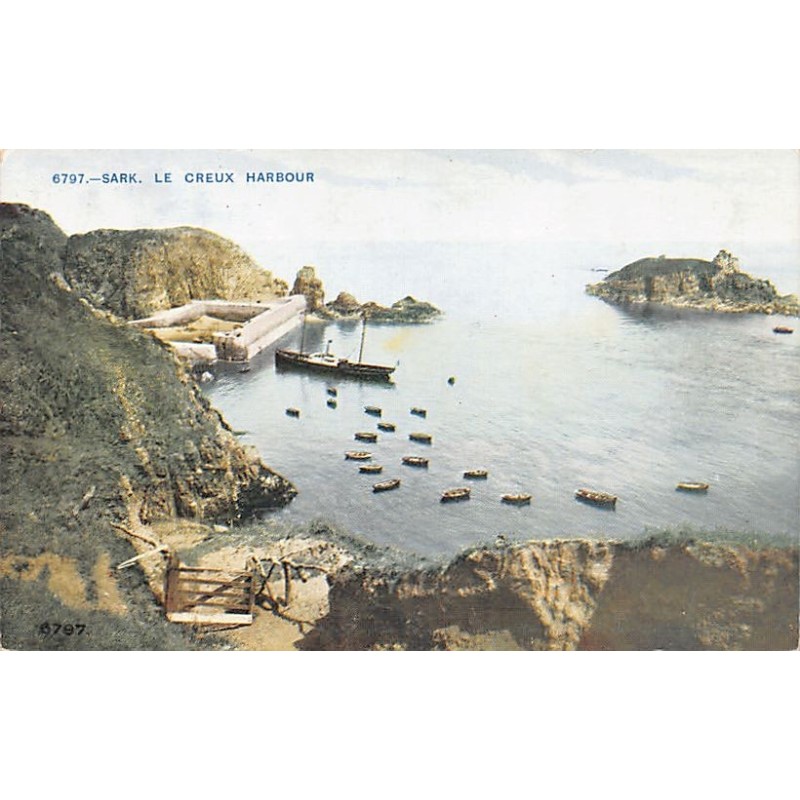 Rare collectable postcards of SARK. Vintage Postcards of SARK