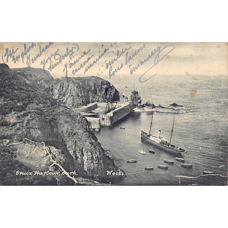 Rare collectable postcards of SARK. Vintage Postcards of SARK