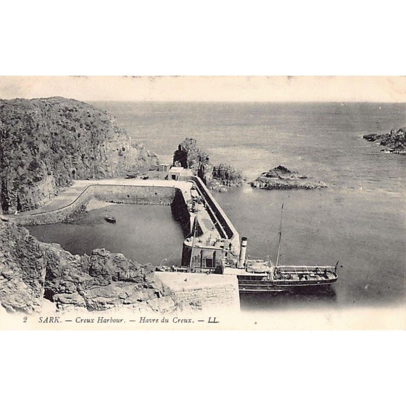 Rare collectable postcards of SARK. Vintage Postcards of SARK