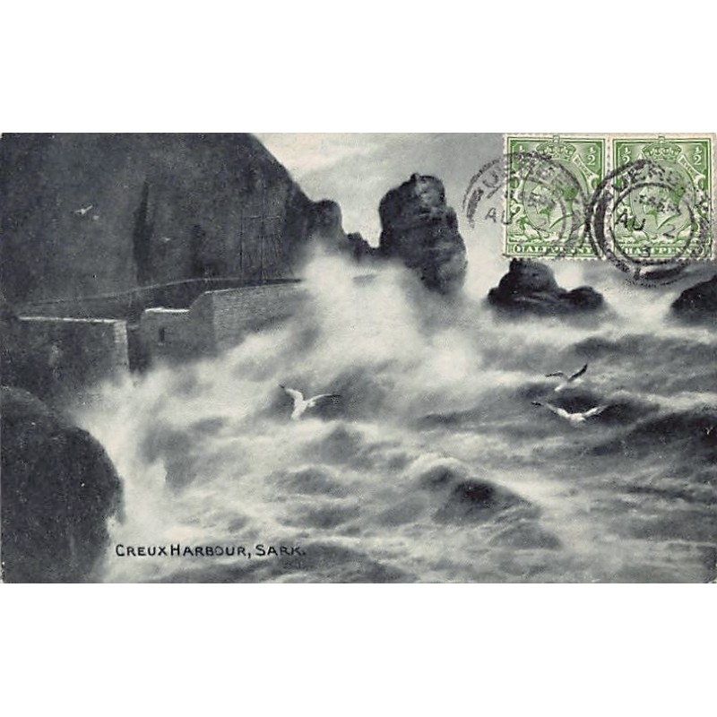 Rare collectable postcards of SARK. Vintage Postcards of SARK