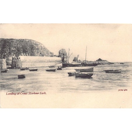 Rare collectable postcards of SARK. Vintage Postcards of SARK