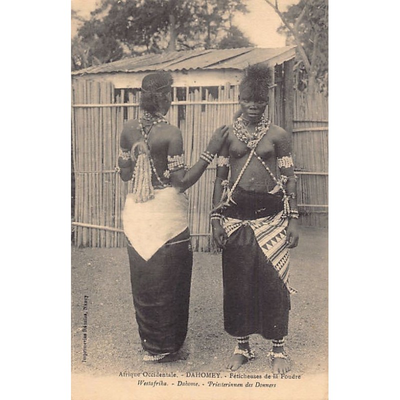 Rare collectable postcards of BENIN Dahomey. Vintage Postcards of BENIN Dahomey