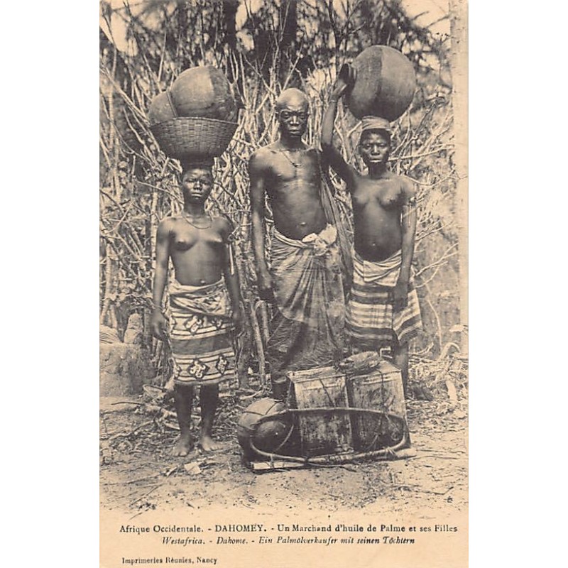 Rare collectable postcards of BENIN Dahomey. Vintage Postcards of BENIN Dahomey