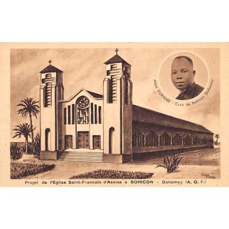 Rare collectable postcards of BENIN Dahomey. Vintage Postcards of BENIN Dahomey