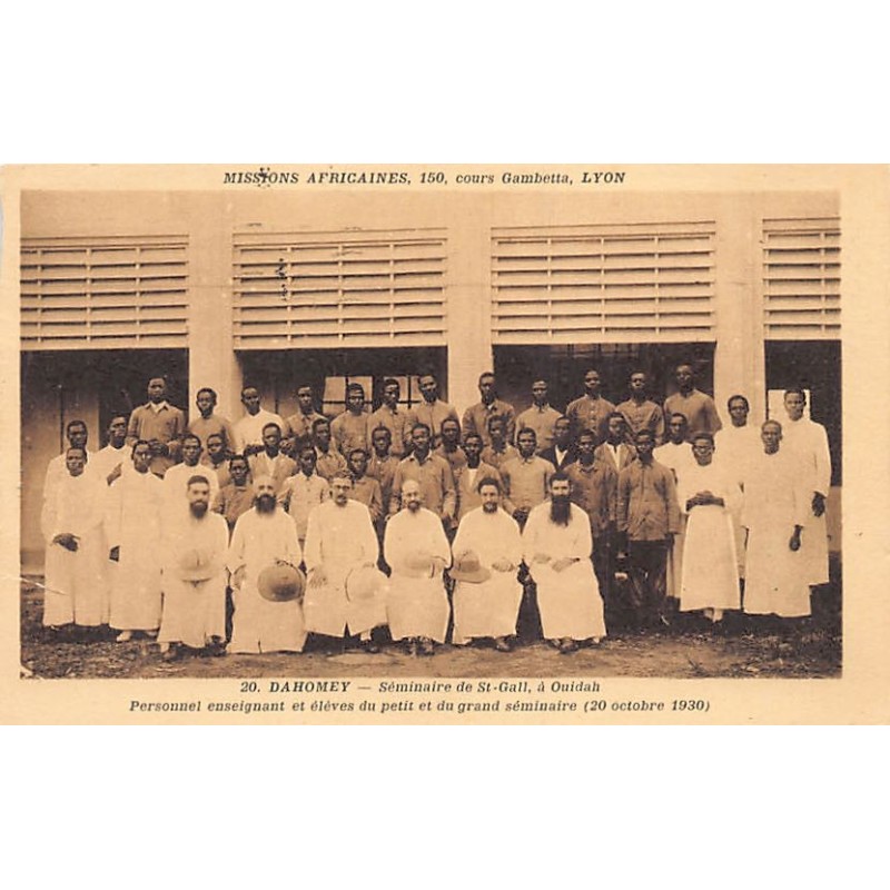 Rare collectable postcards of BENIN Dahomey. Vintage Postcards of BENIN Dahomey