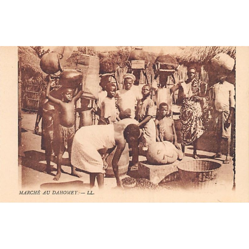 Rare collectable postcards of BENIN Dahomey. Vintage Postcards of BENIN Dahomey