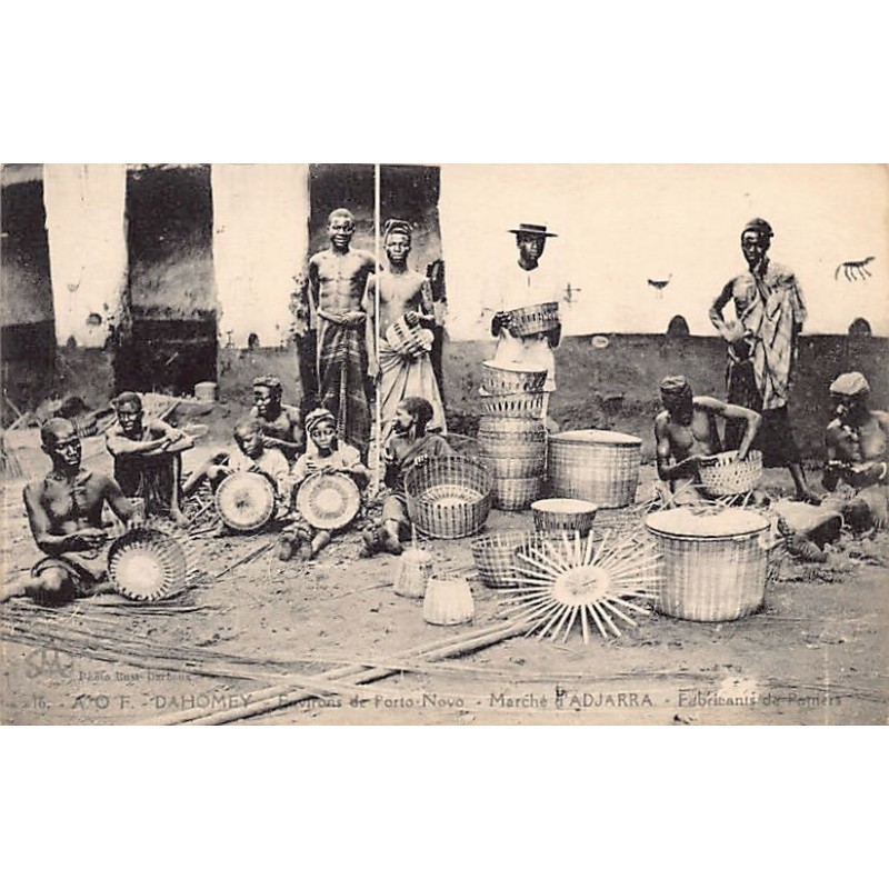 Rare collectable postcards of BENIN Dahomey. Vintage Postcards of BENIN Dahomey