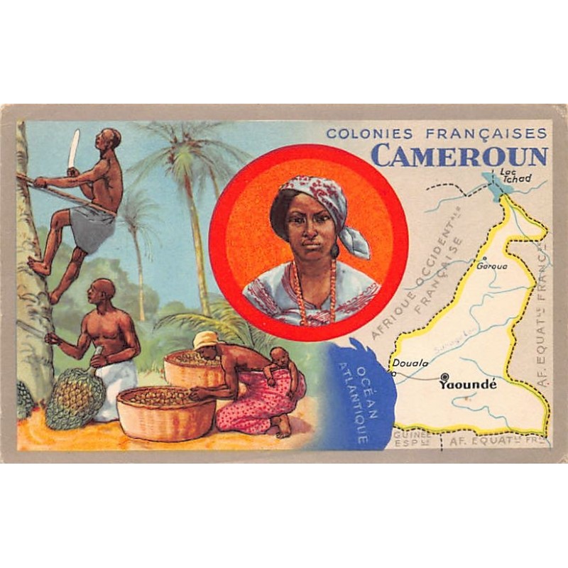 Rare collectable postcards of CAMEROON. Vintage Postcards of CAMEROON