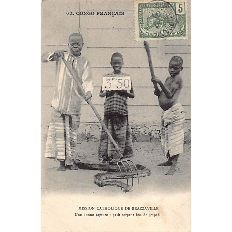 Rare collectable postcards of CONGO BRAZZAVILLE. Vintage Postcards of CONGO BRAZZAVILLE