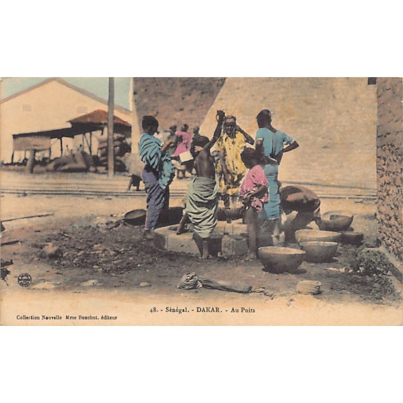 Rare collectable postcards of SENEGAL. Vintage Postcards of SENEGAL