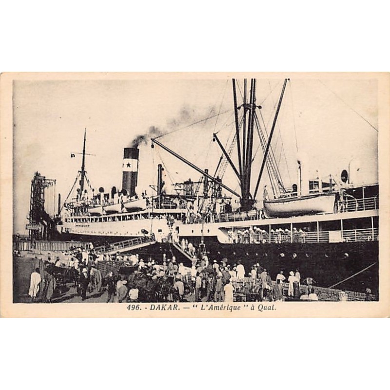 Rare collectable postcards of SENEGAL. Vintage Postcards of SENEGAL