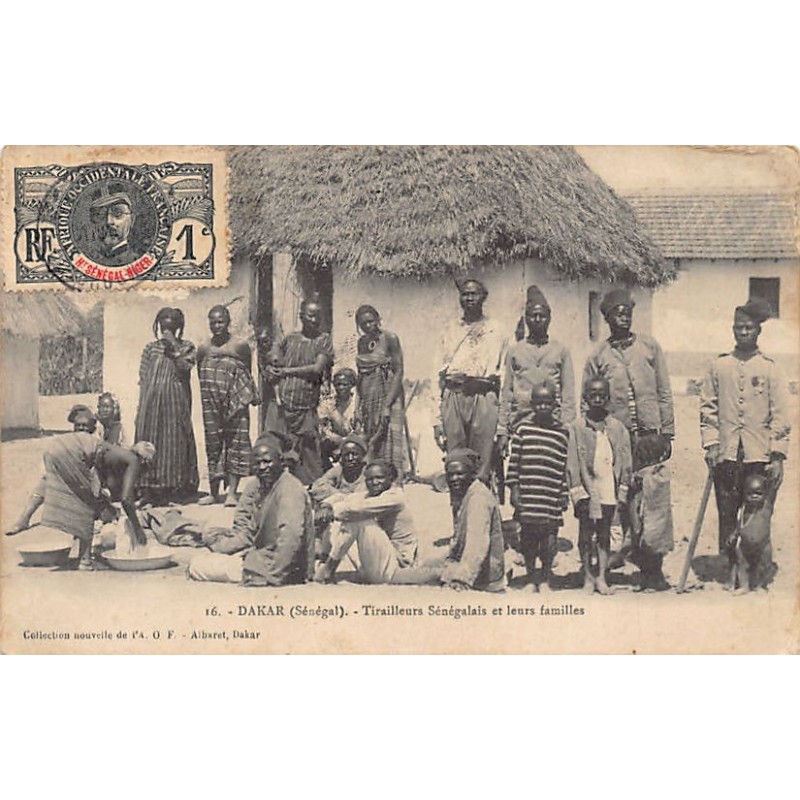 Rare collectable postcards of SENEGAL. Vintage Postcards of SENEGAL